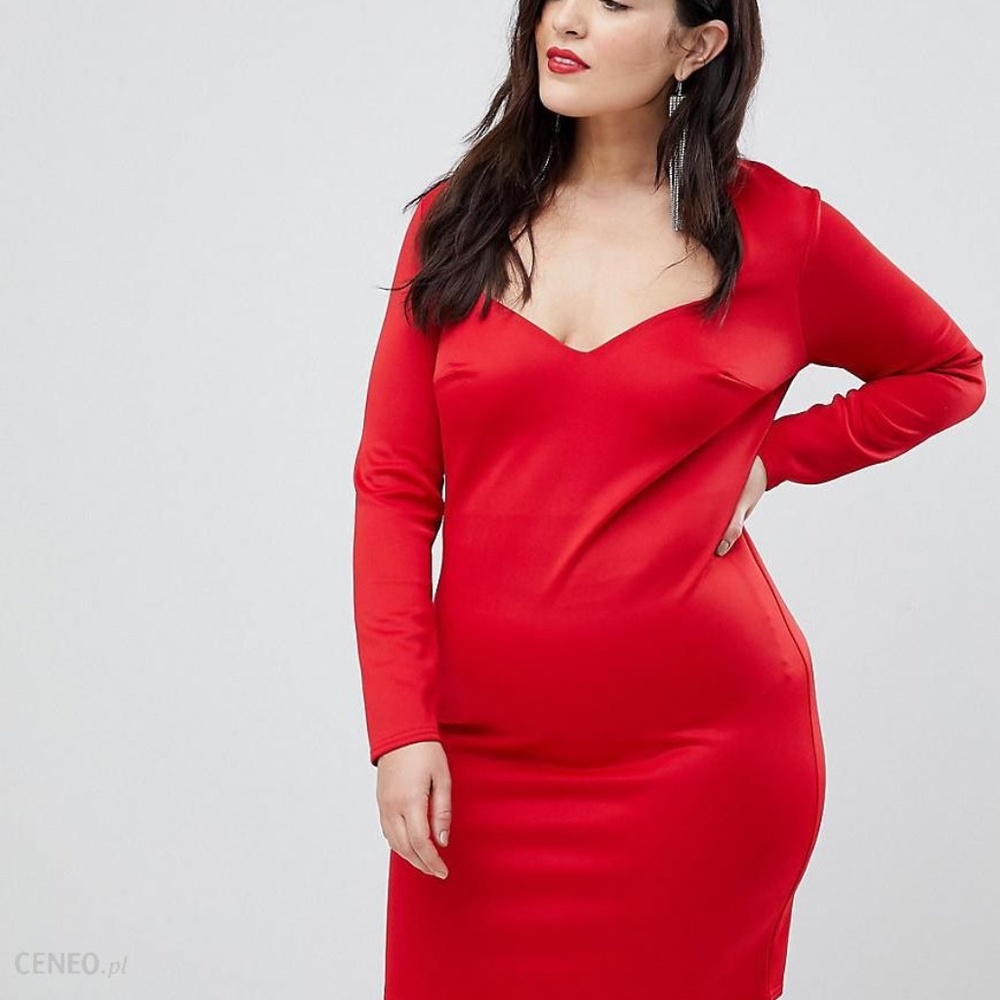 Club L London long sleeve mini dress